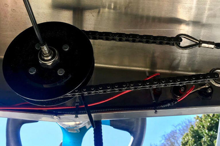 12-steering-installation-Wattscraft-Mini-Jet-Boat-NZ-Jet-Boat-NZ-Kit-Set-Boat-Hull-Kit-NZ-Aluminum-Jet-Boat-Mini-Aluminum-jet-boat-Easy-Jet-Jet-Hull