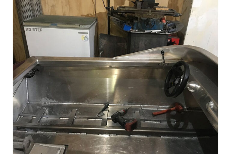 4-steering-installation-Wattscraft-Mini-Jet-Boat-NZ-Jet-Boat-NZ-Kit-Set-Boat-Hull-Kit-NZ-Aluminum-Jet-Boat-Mini-Aluminum-jet-boat-Easy-Jet-Jet-Hull